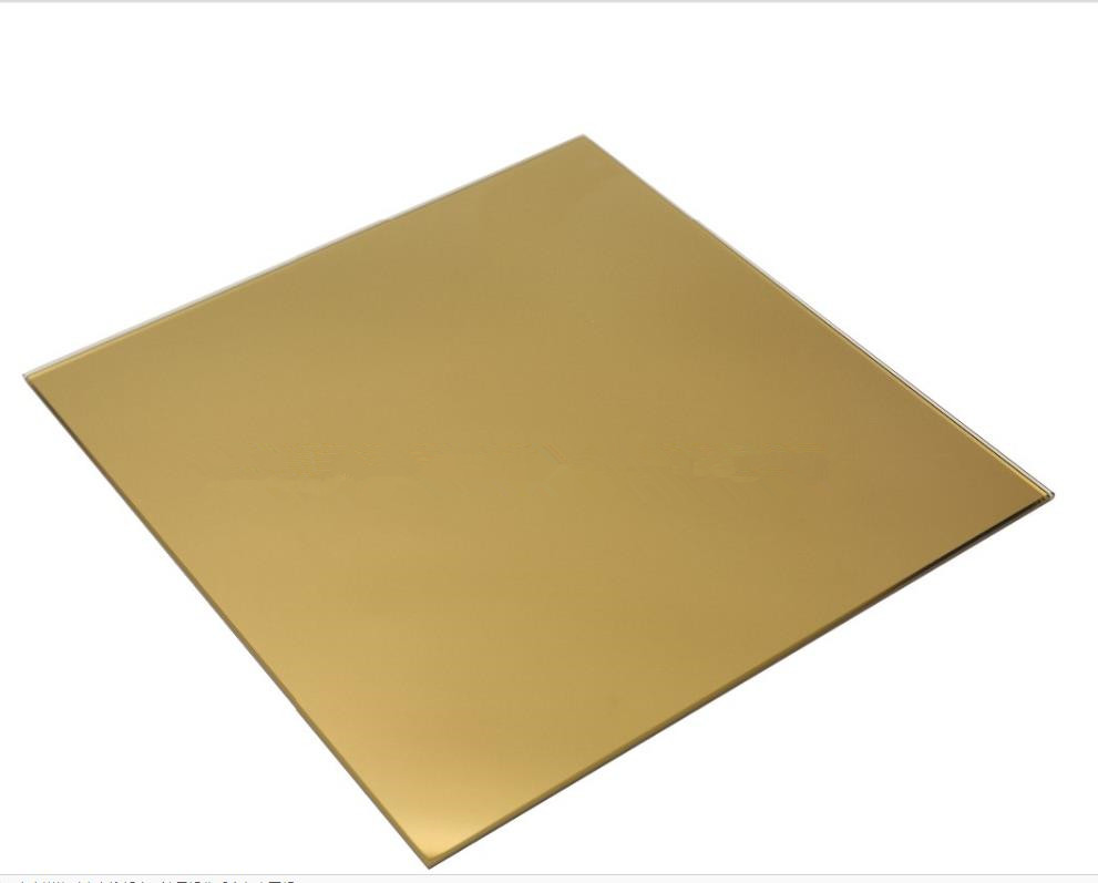 金茶浮法玻璃 Gold bronze float glass